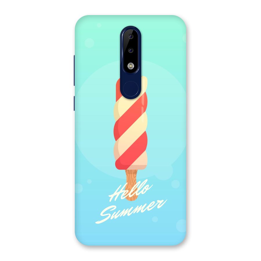 Hello Summer Back Case for Nokia 5.1 Plus