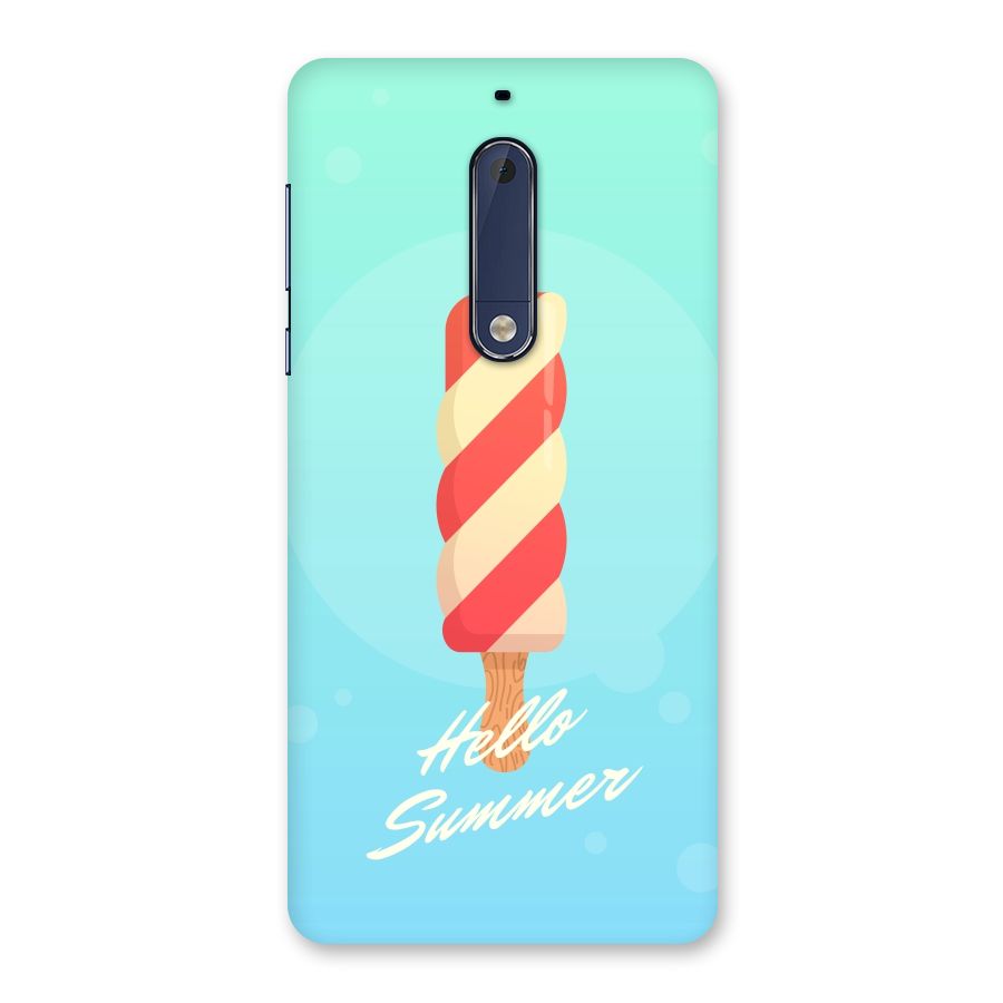 Hello Summer Back Case for Nokia 5