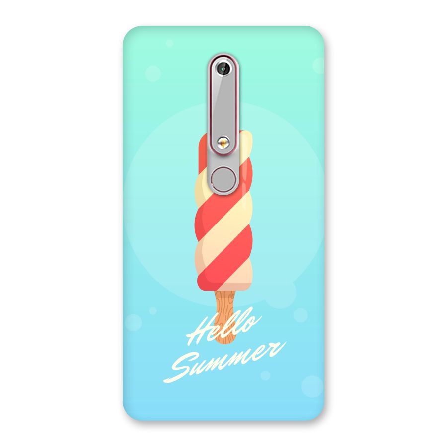 Hello Summer Back Case for Nokia 6.1
