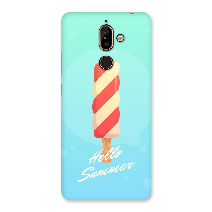 Hello Summer Back Case for Nokia 7 Plus