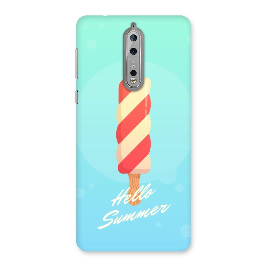 Hello Summer Back Case for Nokia 8
