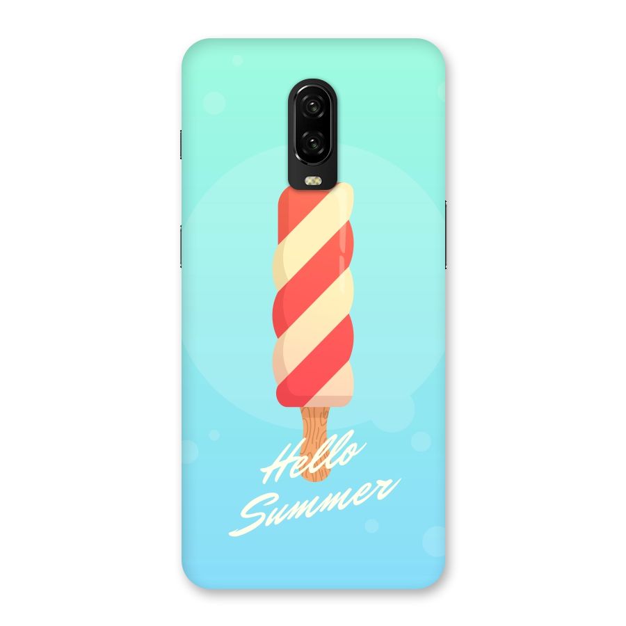 Hello Summer Back Case for OnePlus 6T