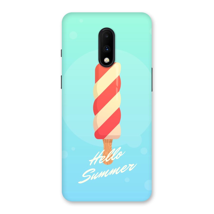 Hello Summer Back Case for OnePlus 7
