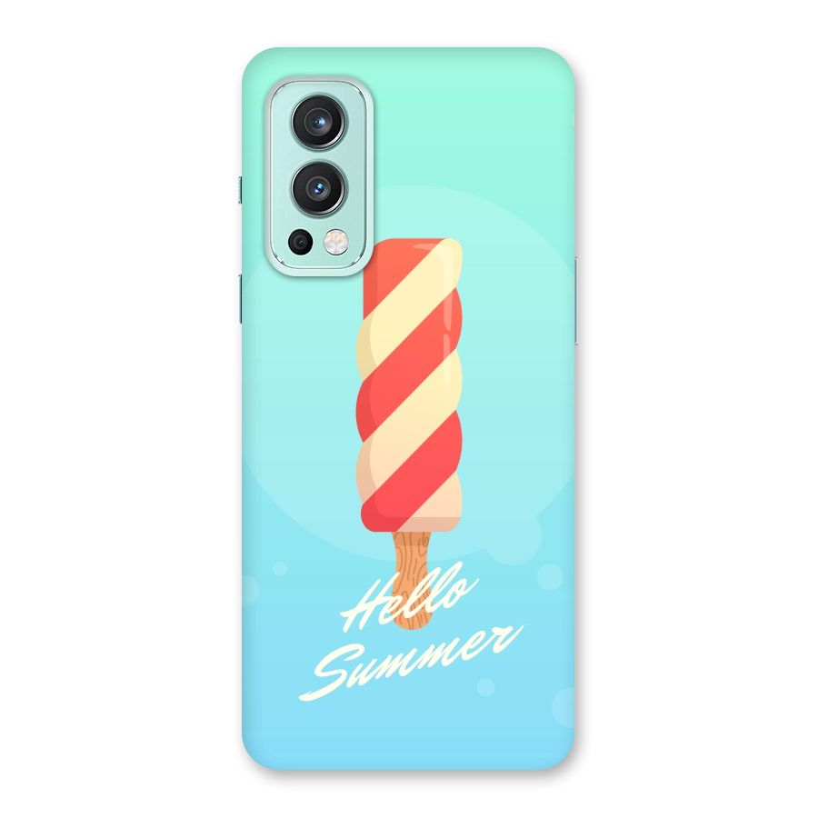 Hello Summer Back Case for OnePlus Nord 2 5G