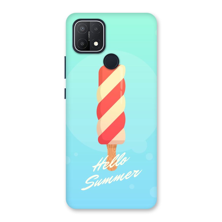 Hello Summer Back Case for Oppo A15s