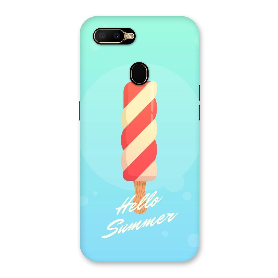 Hello Summer Back Case for Oppo A5s