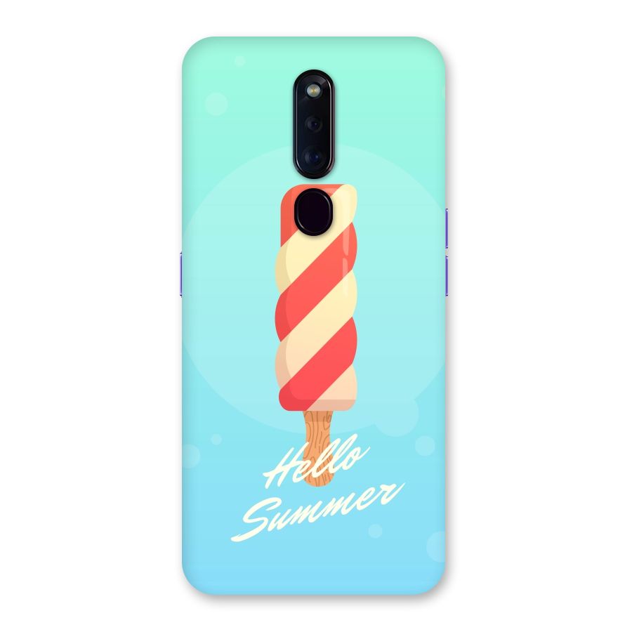 Hello Summer Back Case for Oppo F11 Pro