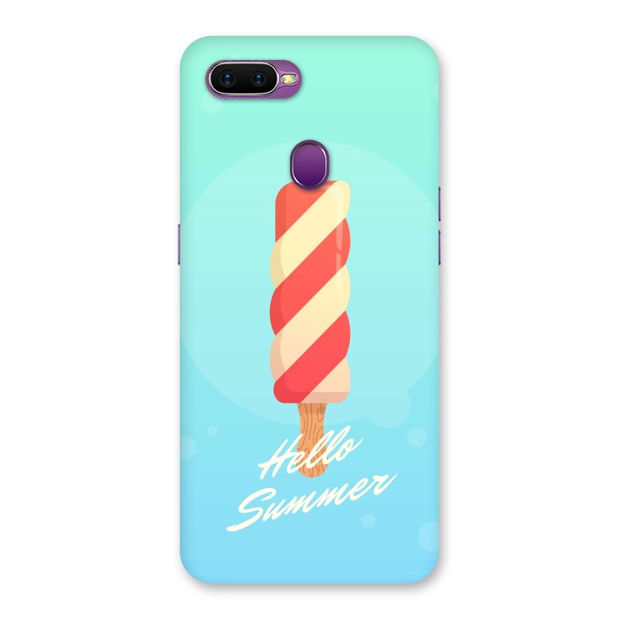 Hello Summer Back Case for Oppo F9