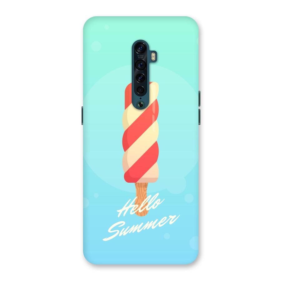 Hello Summer Back Case for Oppo Reno2