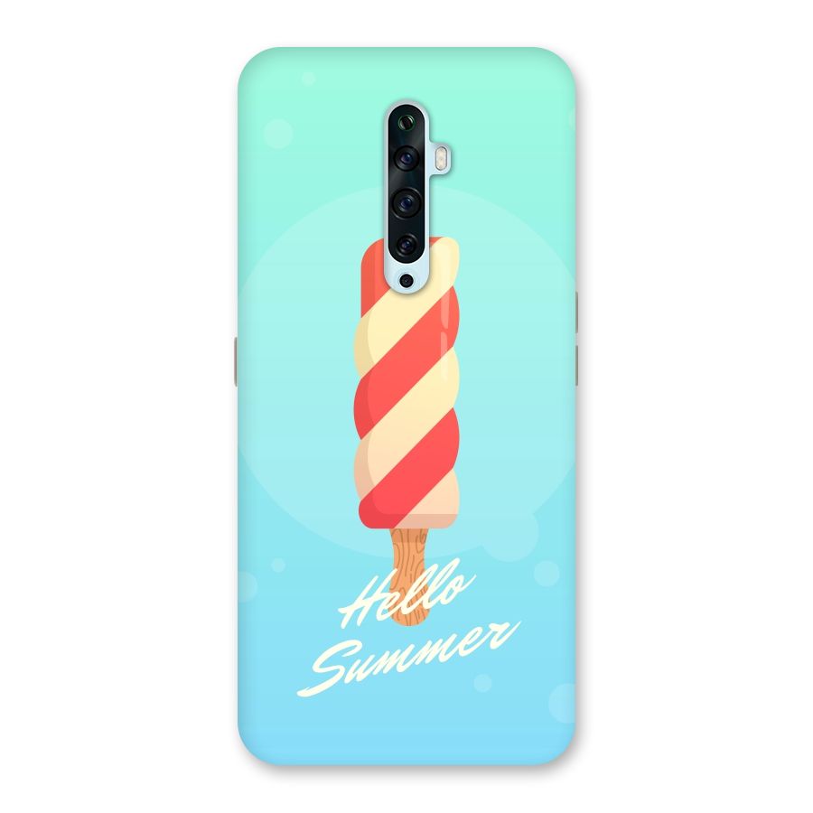 Hello Summer Back Case for Oppo Reno2 Z