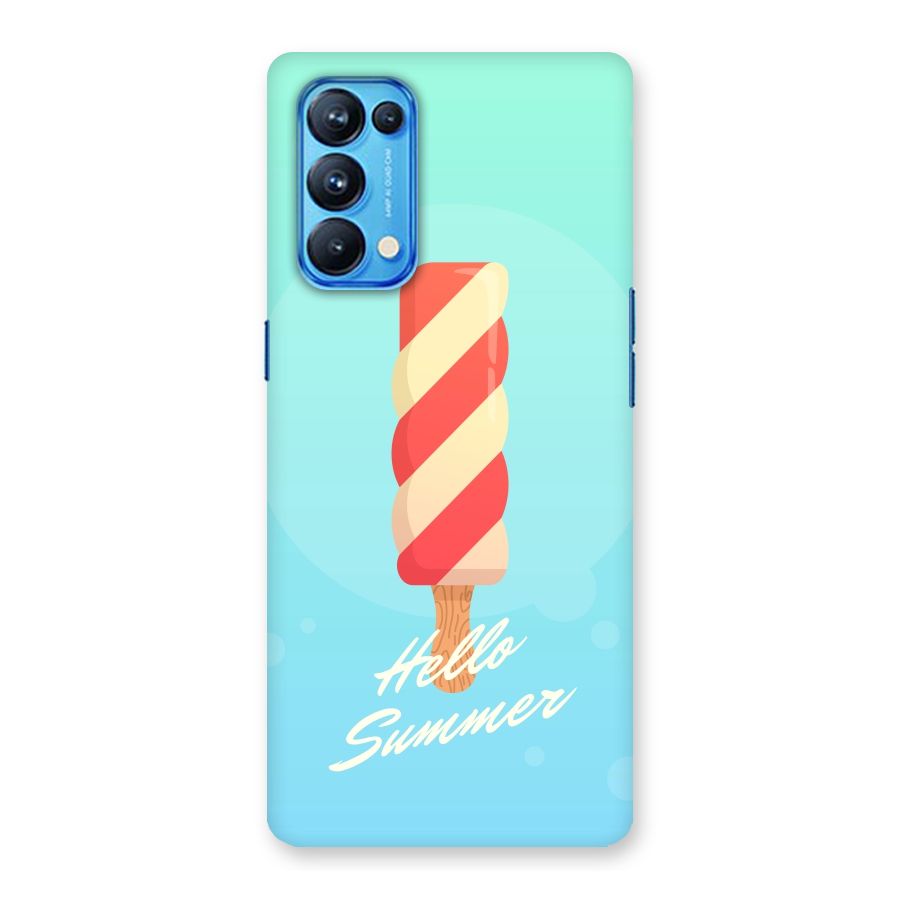 Hello Summer Back Case for Oppo Reno5 Pro 5G
