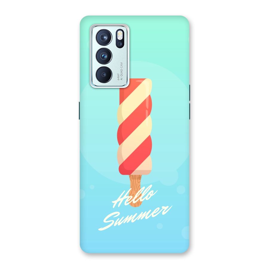 Hello Summer Back Case for Oppo Reno6 Pro 5G