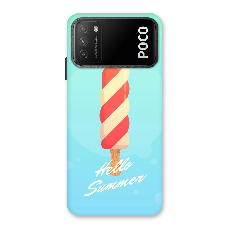 Hello Summer Back Case for Poco M3