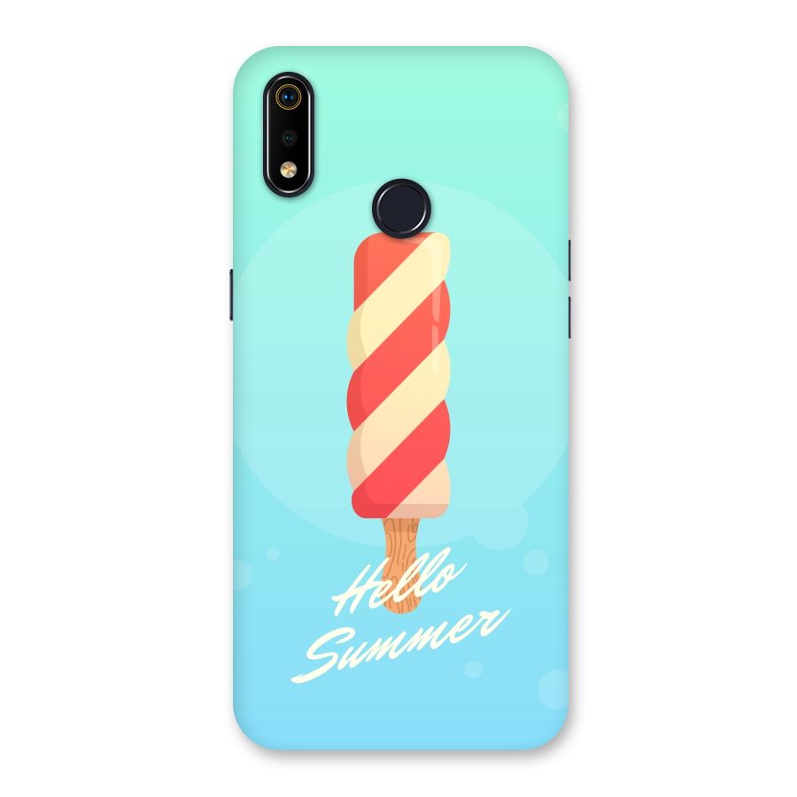 Hello Summer Back Case for Realme 3i