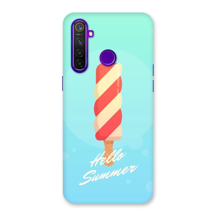 Hello Summer Back Case for Realme 5 Pro