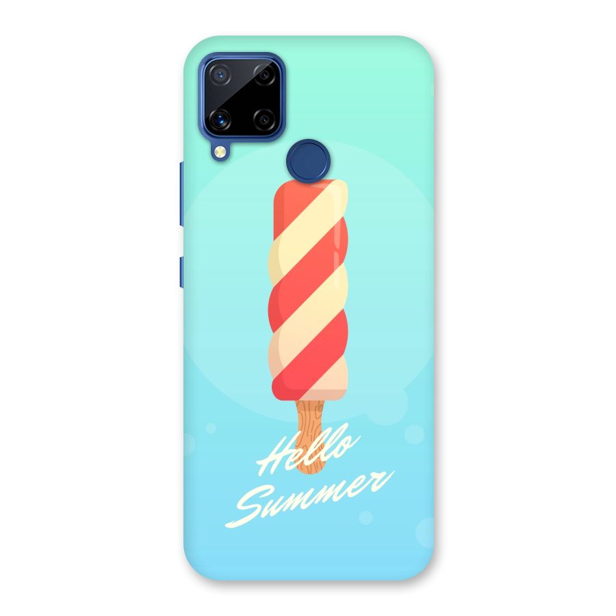 Hello Summer Back Case for Realme C15