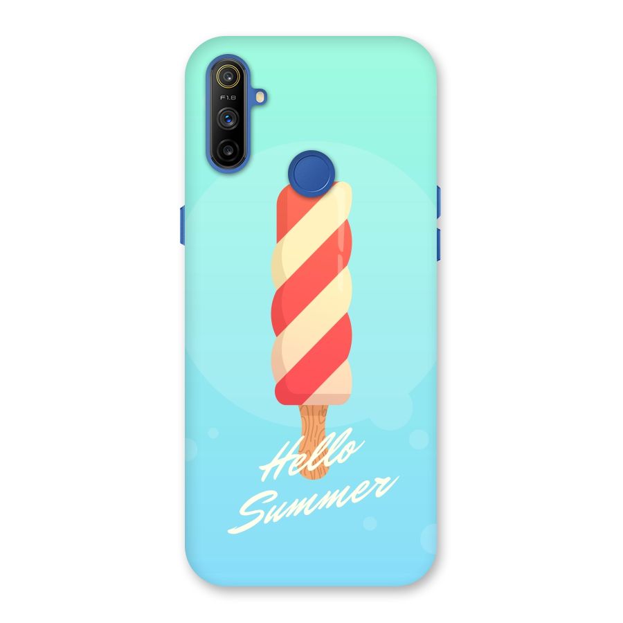 Hello Summer Back Case for Realme Narzo 10A
