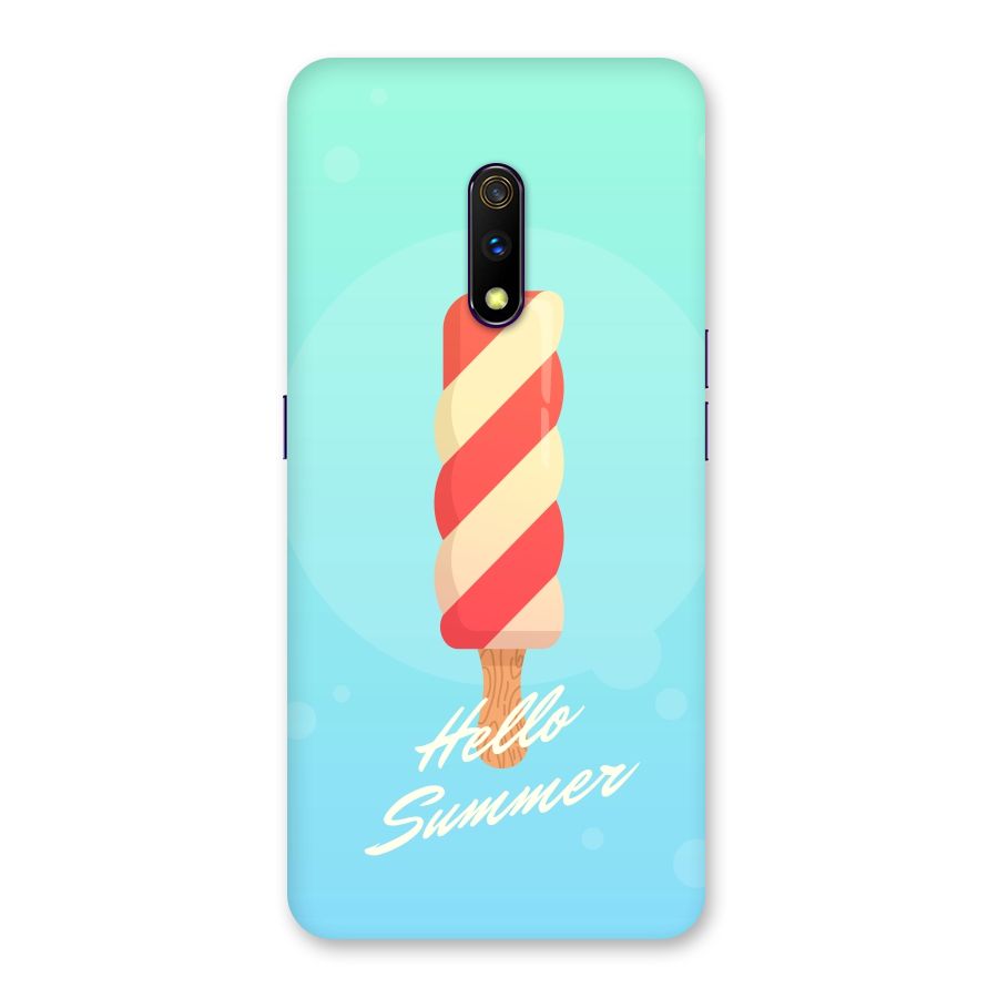Hello Summer Back Case for Realme X