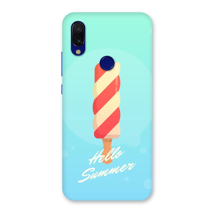 Hello Summer Back Case for Redmi 7