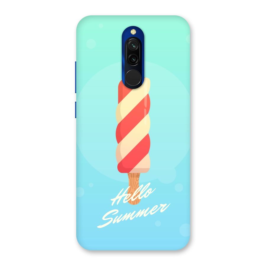 Hello Summer Back Case for Redmi 8