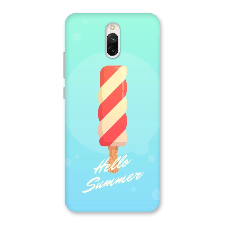 Hello Summer Back Case for Redmi 8A Dual