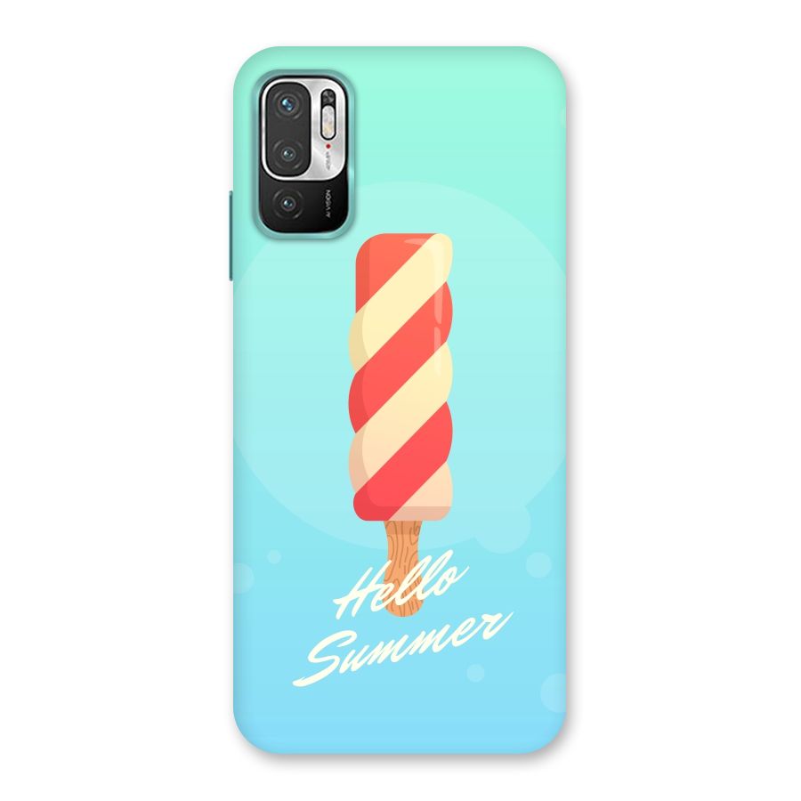 Hello Summer Back Case for Redmi Note 10T 5G