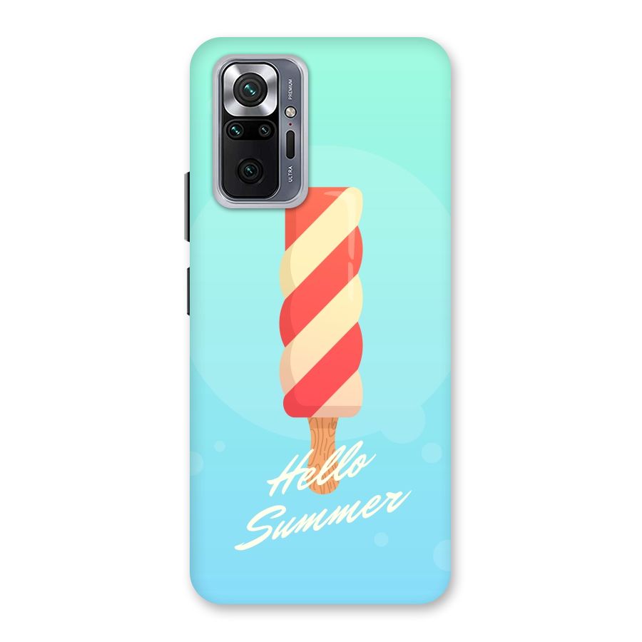 Hello Summer Back Case for Redmi Note 10 Pro Max