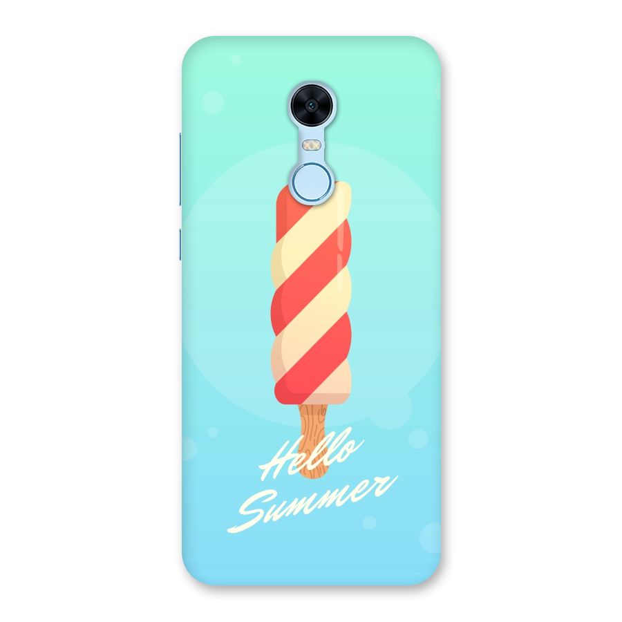 Hello Summer Back Case for Redmi Note 5