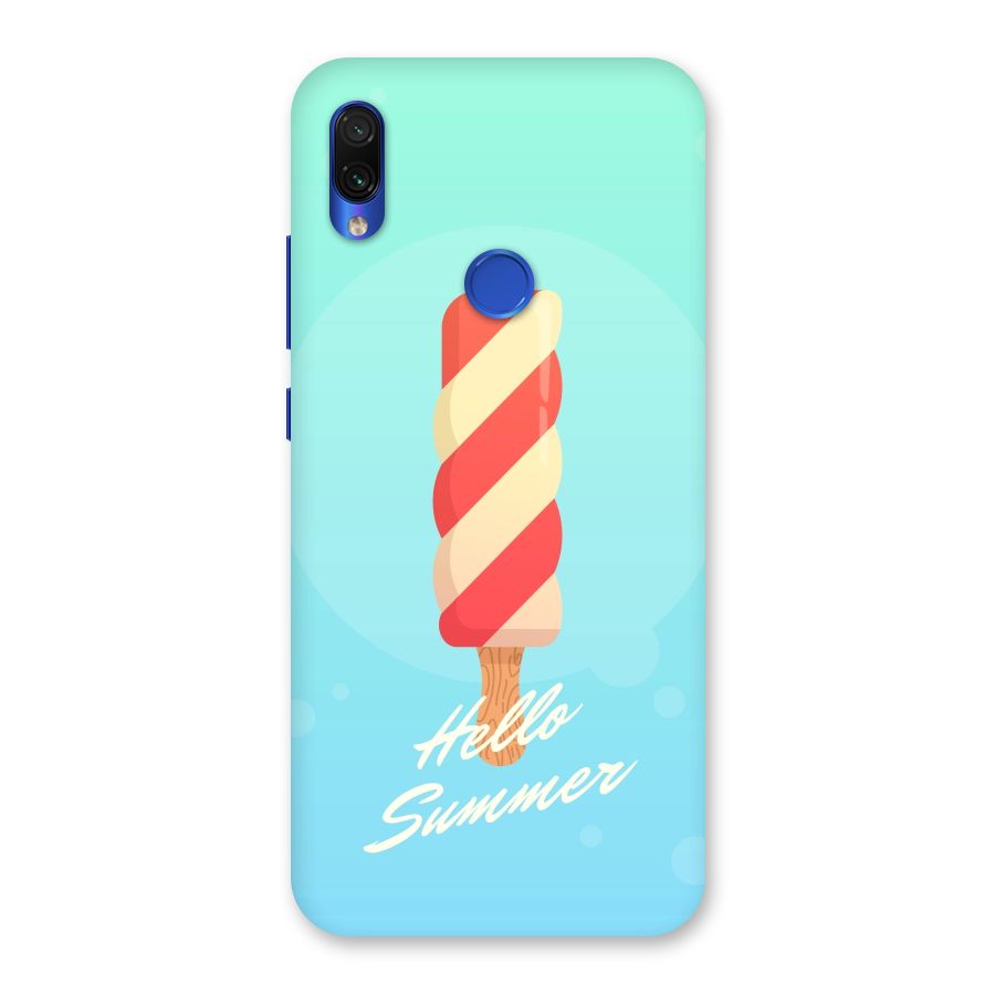 Hello Summer Back Case for Redmi Note 7S