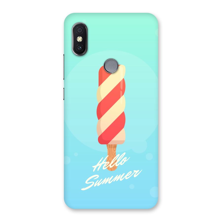 Hello Summer Back Case for Redmi Y2