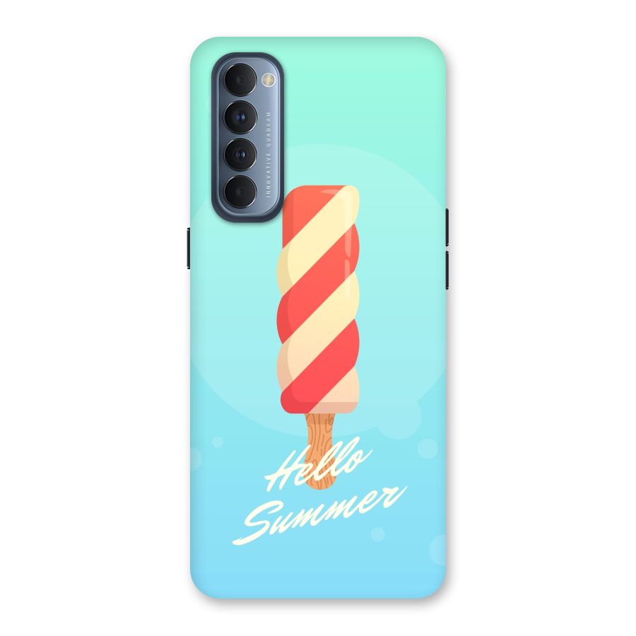 Hello Summer Back Case for Reno4 Pro