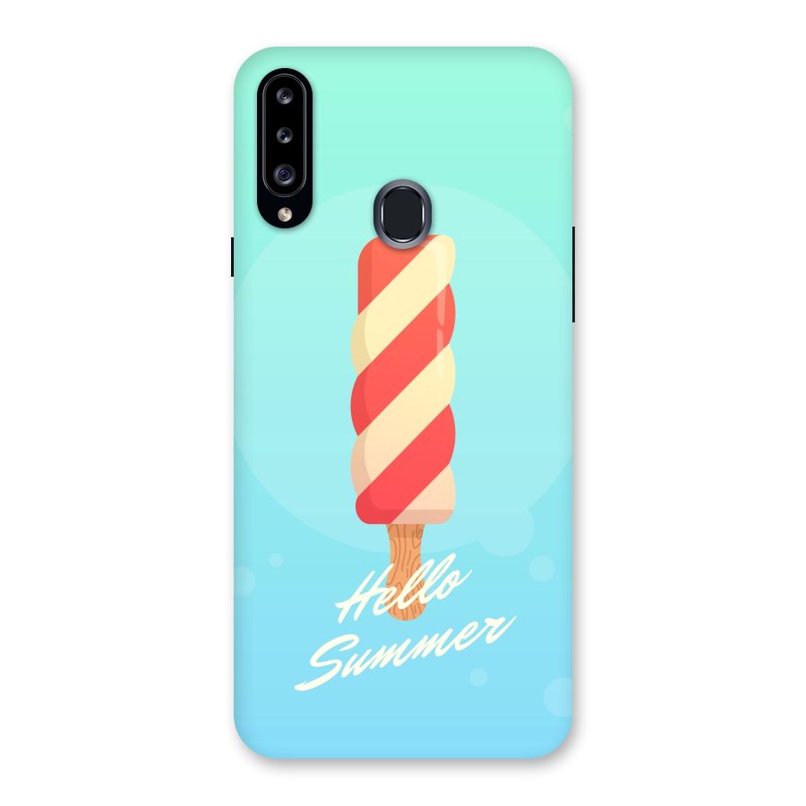 Hello Summer Back Case for Samsung Galaxy A20s