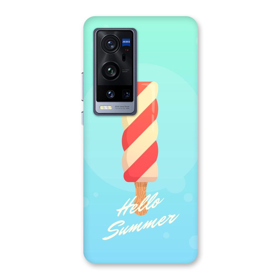 Hello Summer Back Case for Vivo X60 Pro Plus
