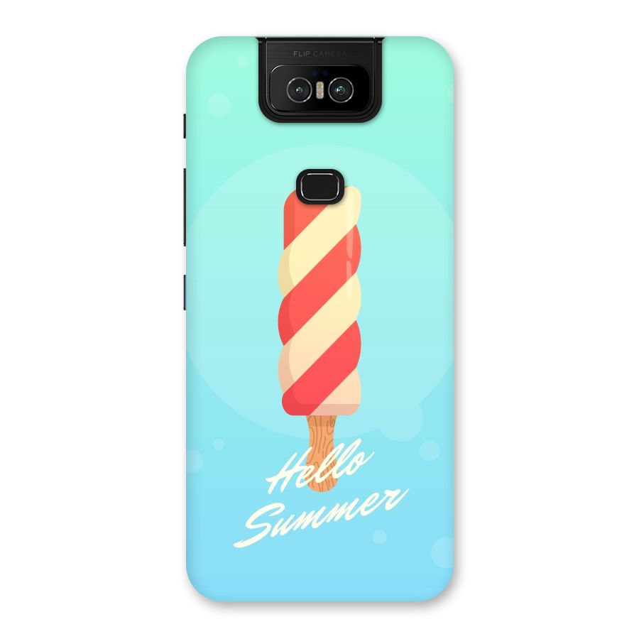 Hello Summer Back Case for Zenfone 6z