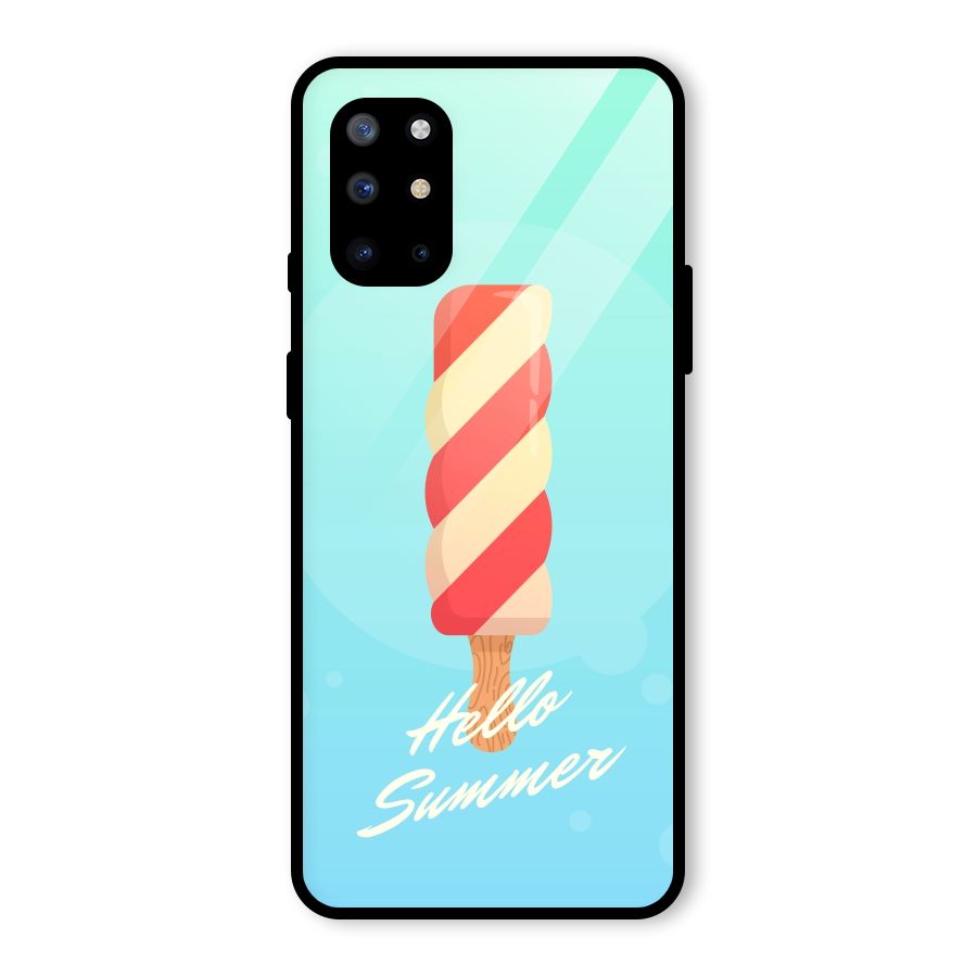 Hello Summer Glass Back Case for OnePlus 8T