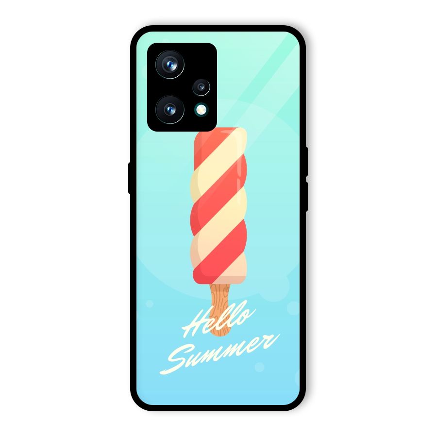 Hello Summer Glass Back Case for Realme 9 Pro Plus 5G