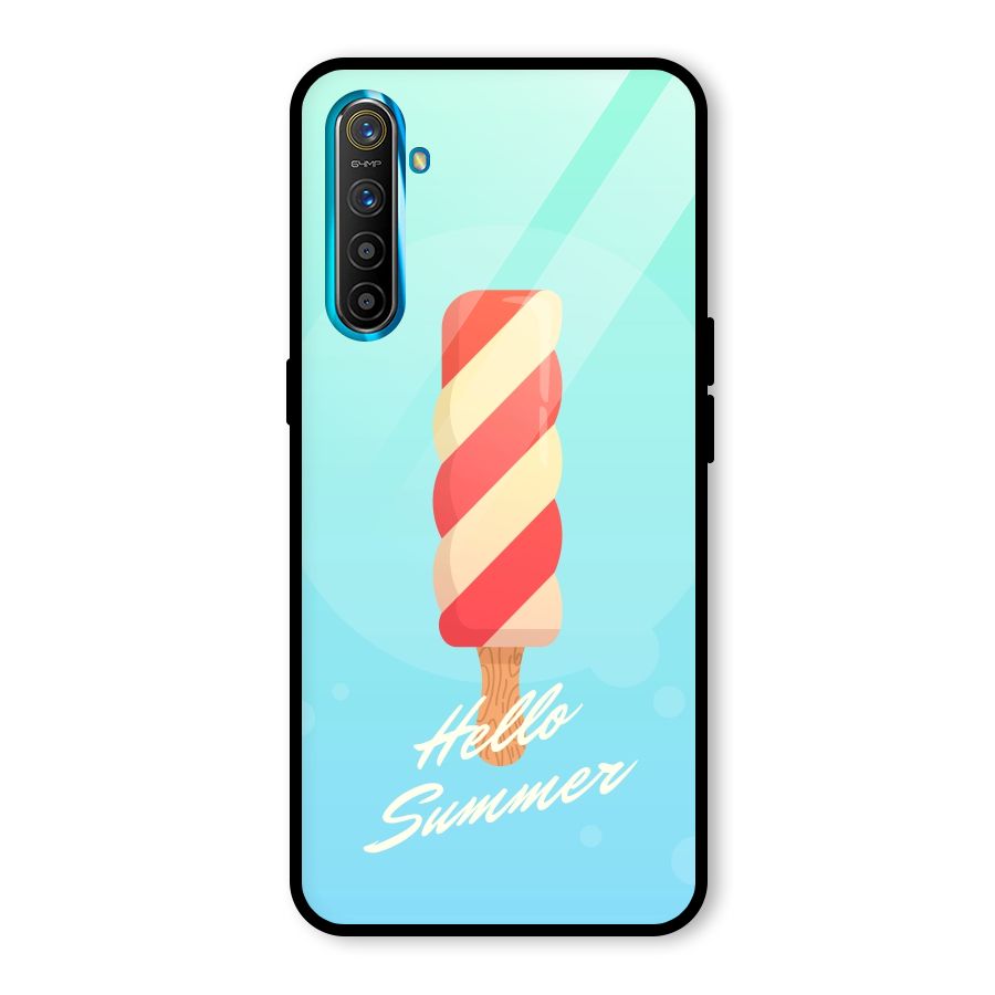 Hello Summer Glass Back Case for Realme X2