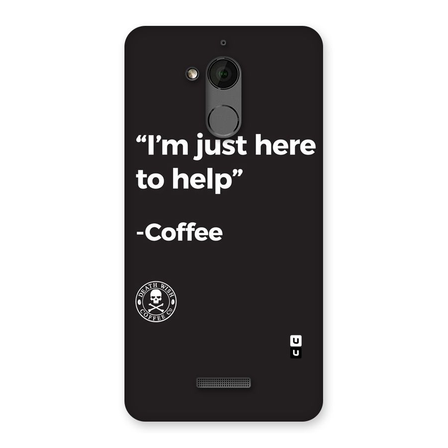Here To Help Back Case for Coolpad Note 5