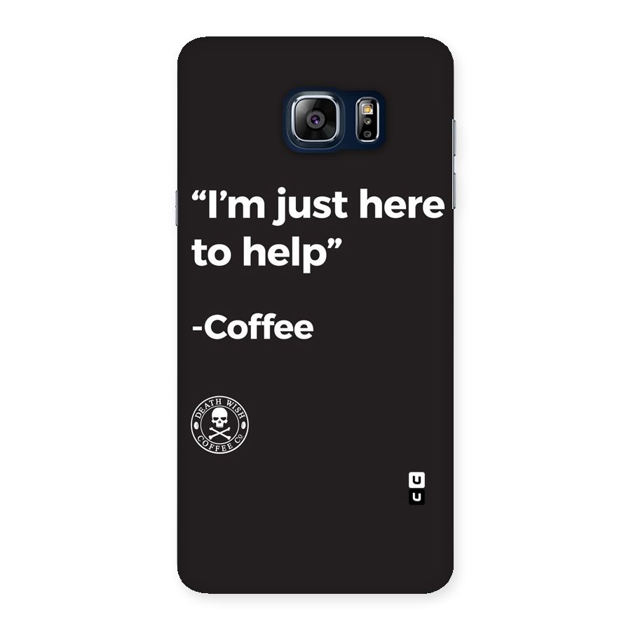 Here To Help Back Case for Galaxy Note 5
