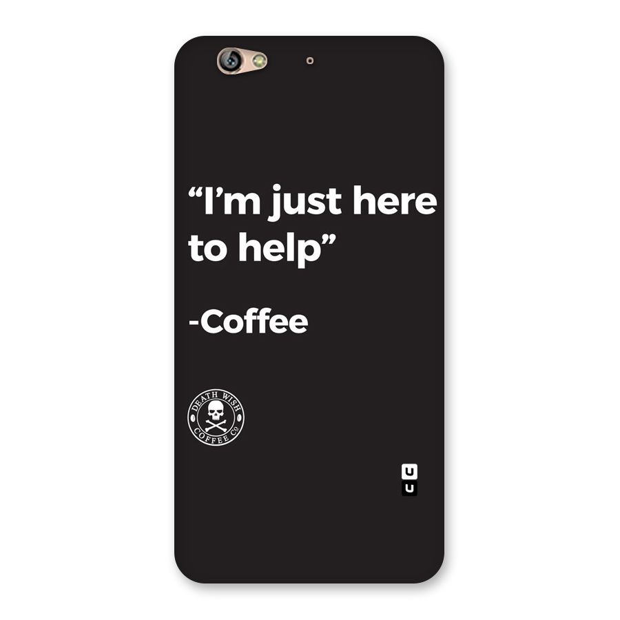 Here To Help Back Case for Gionee S6