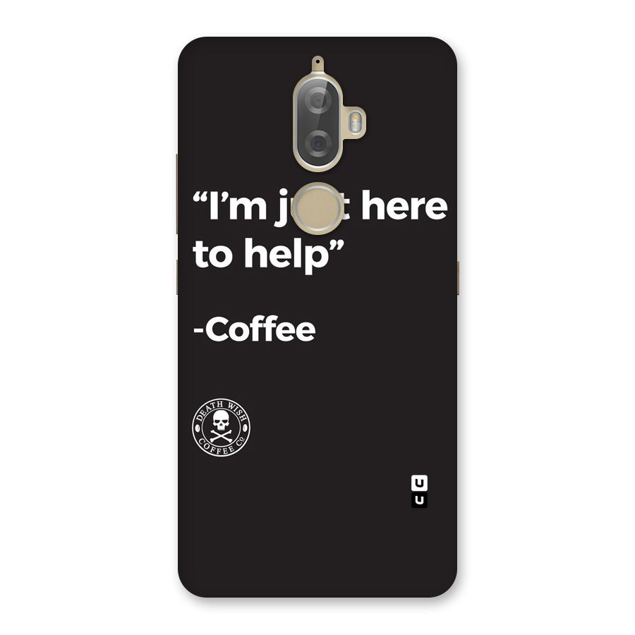 Here To Help Back Case for Lenovo K8 Plus
