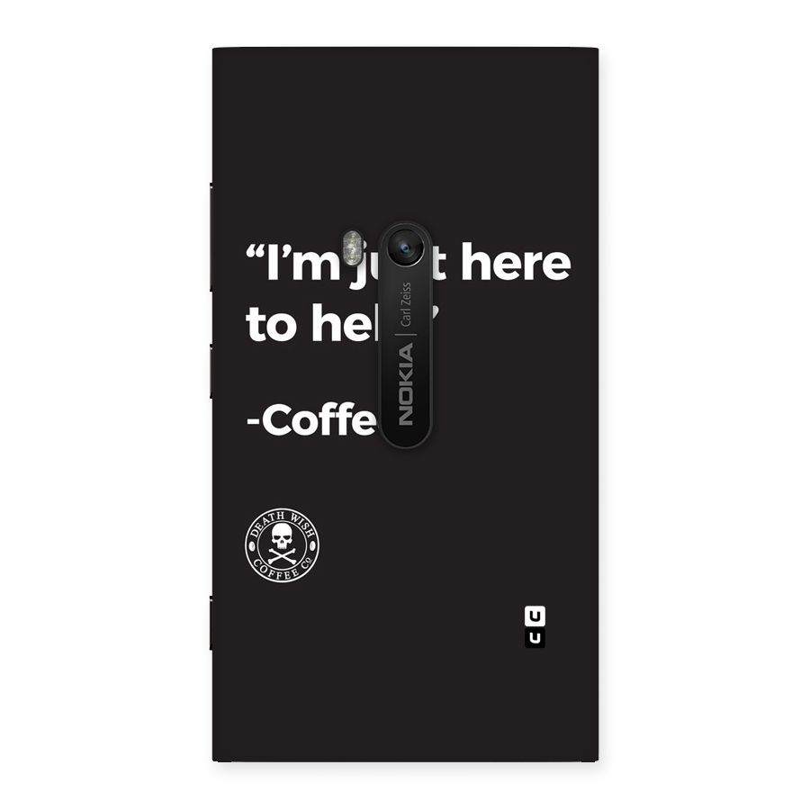 Here To Help Back Case for Lumia 920