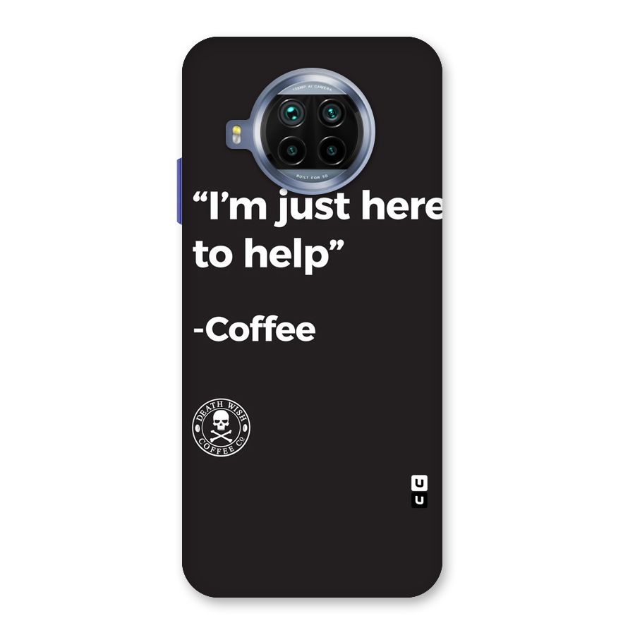 Here To Help Back Case for Mi 10i