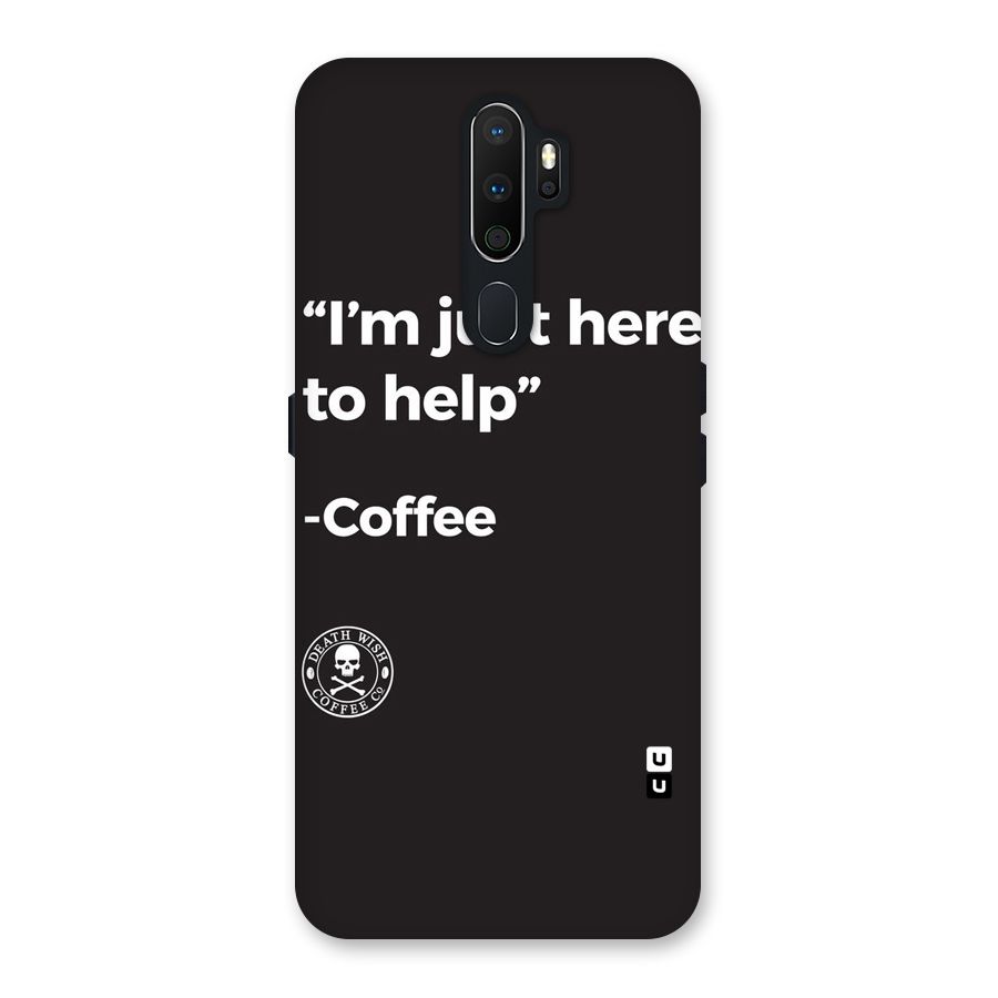 Here To Help Back Case for Oppo A5 (2020)