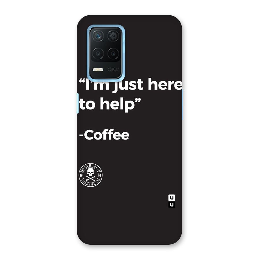 Here To Help Back Case for Realme 8s 5G