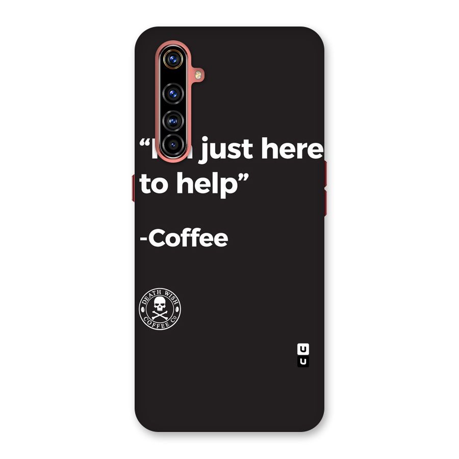 Here To Help Back Case for Realme X50 Pro