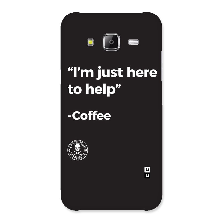 Here To Help Back Case for Samsung Galaxy J2 Prime