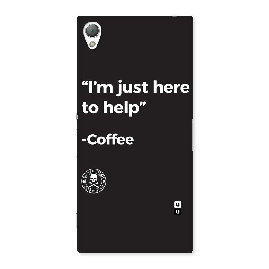 Here To Help Back Case for Sony Xperia Z3