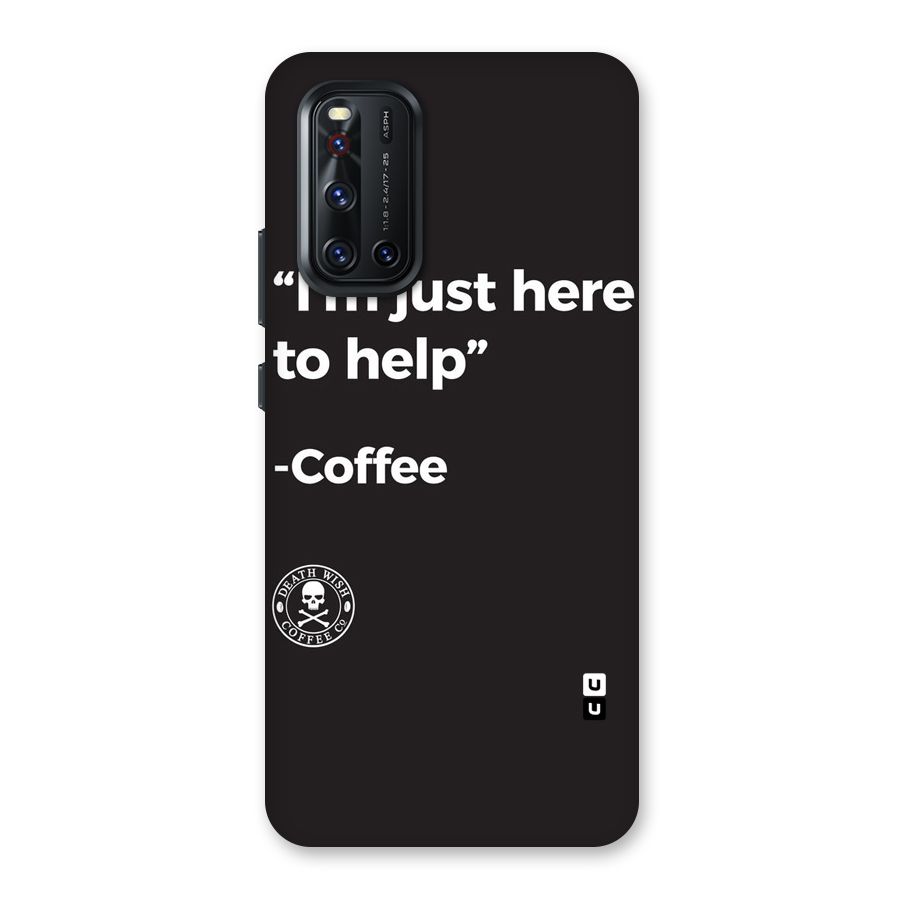 Here To Help Back Case for Vivo V19