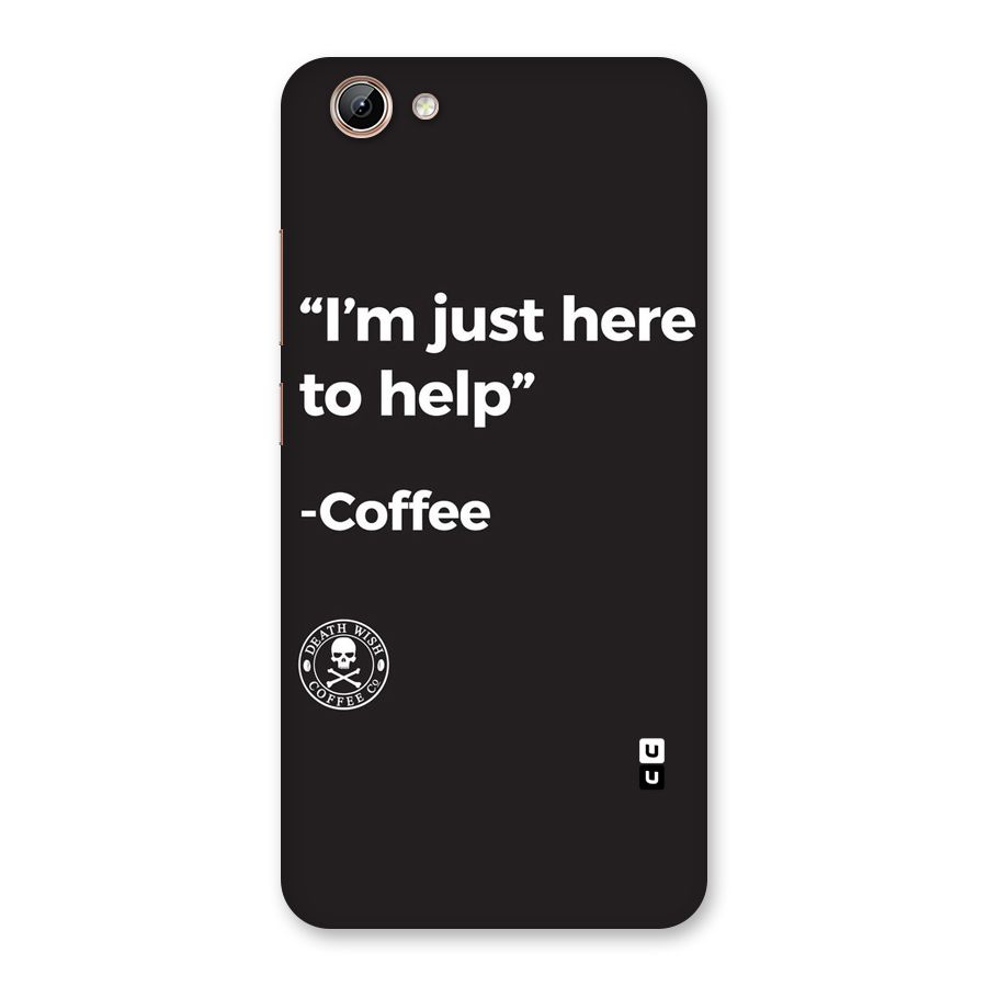 Here To Help Back Case for Vivo Y71i